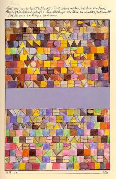 Paul Klee : Once Emerged from the Gray of Night